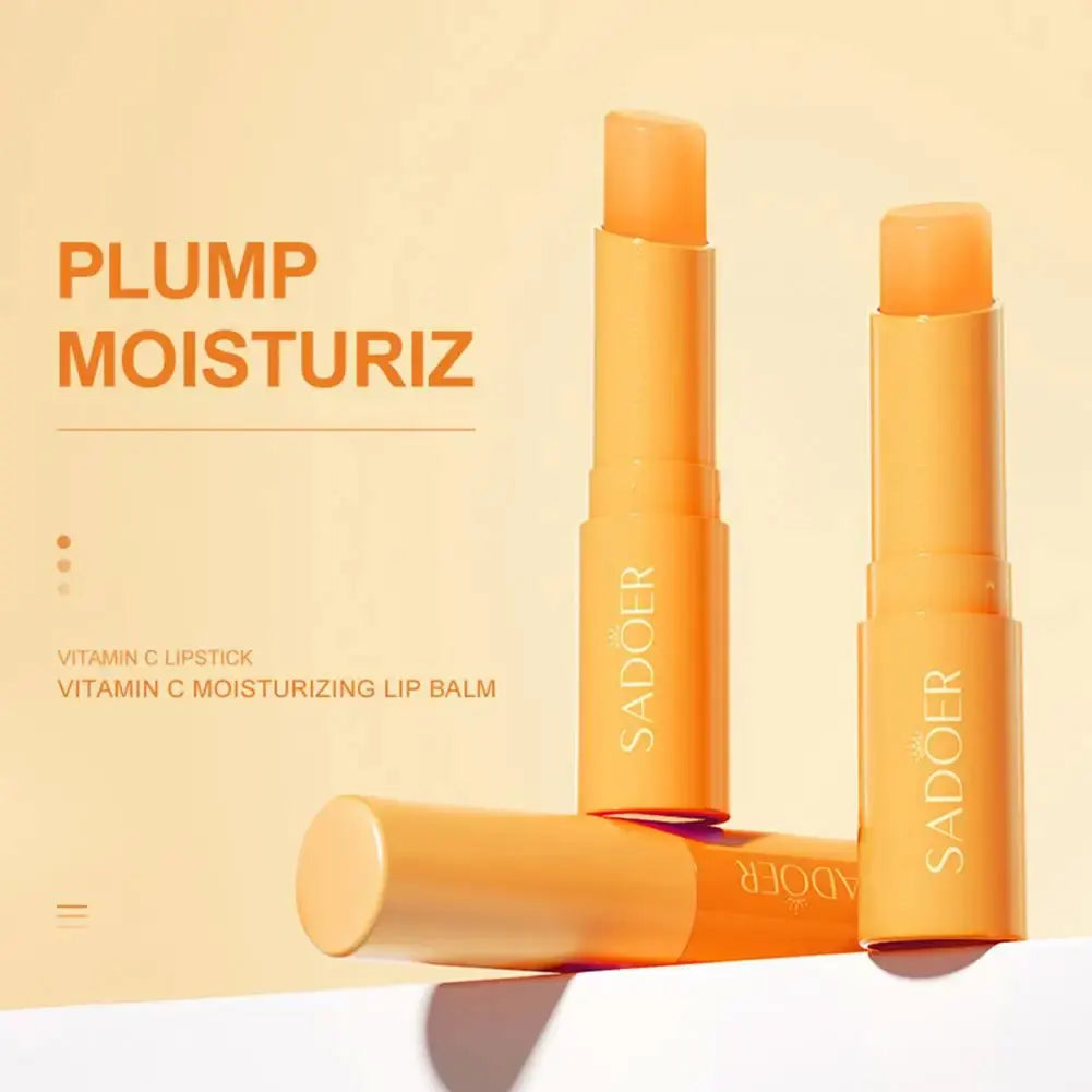 Vitamin C Aloe Coconut Lip Balm Moisturizing Anti Cracking Hydrating Repair Nourishing Lipstick Lips Skin Care Products