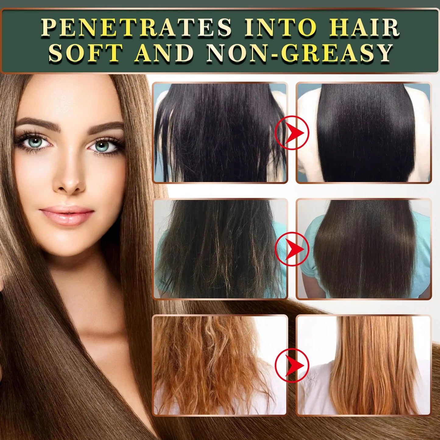 Ginger Hair Care Essential Oil Nourish Scalp Hair Follicles Gentle Refresh Control Oil Strengthen Hair Roots Nutrient Solution