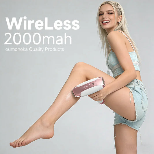 IPL Hair Removal Device 999999 Flashes Painless Laser Epilator for Women Permanent Hair Removal Home Use Body Bikini Face