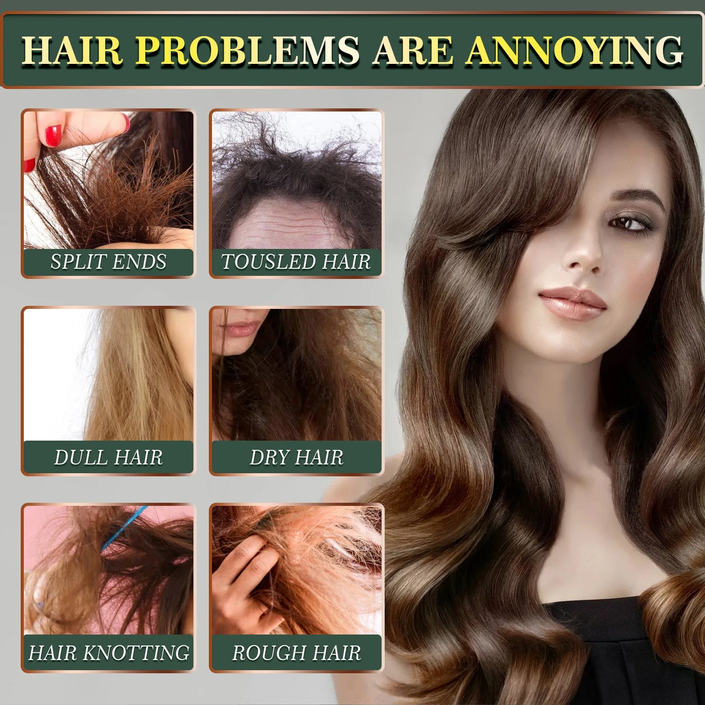 Ginger Hair Care Essential Oil Nourish Scalp Hair Follicles Gentle Refresh Control Oil Strengthen Hair Roots Nutrient Solution