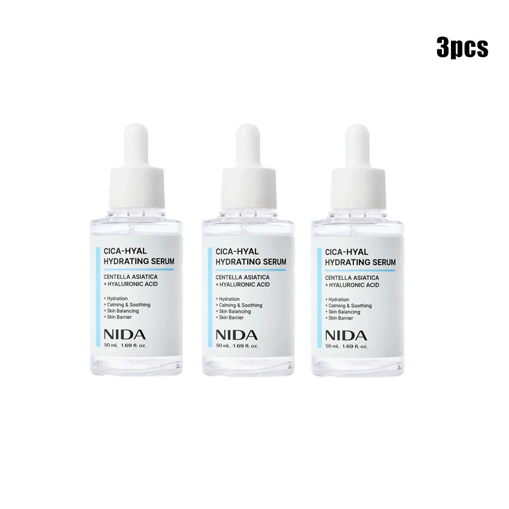 NIDA Cica-Hyal Hydrating Serum Soothes And Repairs Sensitive Skin Reduce Redness And Irritation Deeply Moisturizing 50ml